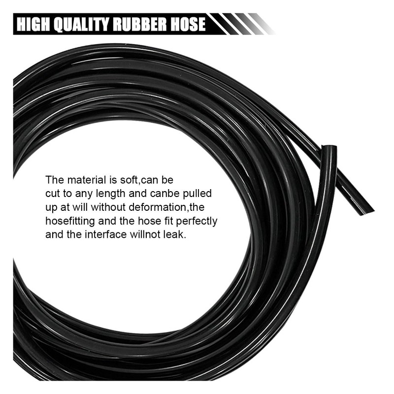 Windshield Washer Hose Kit, 4 Meter Windshield Washer Nozzle Fluid