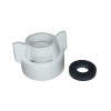 TeeJet White Spray Tip Quick Cap And Gasket Assembly -