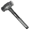 Titan Pro-X 63704 4lb Drilling Hammer, Dual-Face Sledge with Cross-Pattern