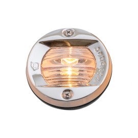 attwood 6356D7 Round Incandescent Marine Boat 3-Inch Flush Transom Light with 7.5-Watt Lamp