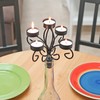 Southern Homewares Wine Bottle Topper Candelabra 5 Tea Light Holder