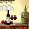 MOCOUM Wine Glasses Rack Under Cabinet Stemware Rack, Wine Glass