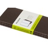 Moleskine CH013P2 Pocket Plain Cahier Journal - Coffee Brown (Pack