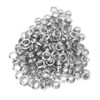 Grommet Eyelets, 100Pcs 6mm Brass Eyelets with Gaskets for Leather