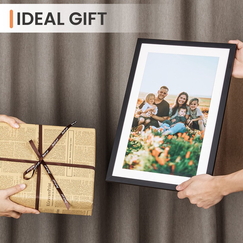 upsimples 11x17 Picture Frame Set of 5, Display Pictures 9x15