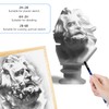 H & B 12 PCS Pencil Drawing Kit, H-4H, F,