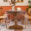PVC Clear Plastic Tablecloth Protector Table Cover (60x108inch)