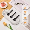 Cofimkate 100Pcs Mini Plastic Spork, 4.2 Inch Individually Wrapped Disposable