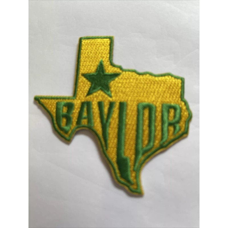 BAYLOR BEARS Vintage Embroidered On Your On Patch 3" X