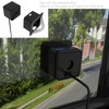 Teccle Black Window Mount for Blink Mini, Through Window Use