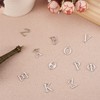 Spritewelry 24Pcs Greek Alphabet Charms Letter A-Z 304 Stainless Steel