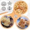 6 Pcs Rosette Iron Bunuelos makers with Handle Rosette Iron
