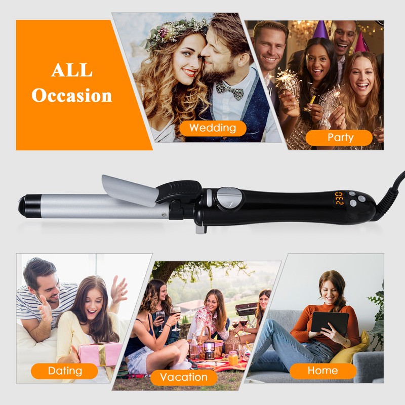 Automatic Curling Porcelain Rotating Electric Curling Iron Automatic Hair Curler