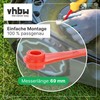 vhbw 10x Replacement Replacement Blade Lawnmower Blade Strimmer Lawn Robot