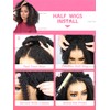 Curlyme Ombre 2/30 Color Kinky Curly Half Wig Human Hair