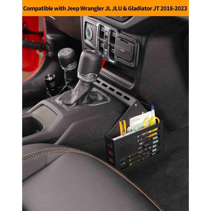 Hoolcar Gear Shift Center Console Organizer Side Tray Compatible with