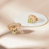 SHINY HANDLES 8 Pack Champagne Crystal Cabinet Knobs and Pulls