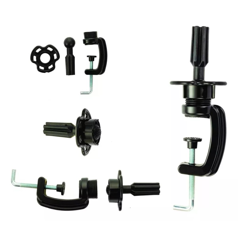 BS-C01 Maniqui Cabezote De Entrenamiento Cabello Humano Castaño