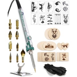 32Pc Wood Burning Kit for Adults Beginners