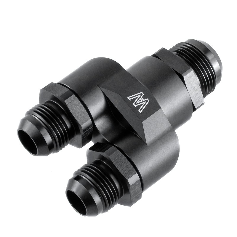 KUNTAUTOS Y Block Adapter Fittings -16 AN Male to Parallel