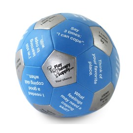 The Coping Skills Thumball: The Fun Group Activity for Teaching and Learning How to Cope with Anxiety, Depression, ADHD, Anger, Stress, Substance Abuse, Negative Thinking, Anger, and more