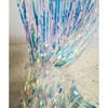 CHRORINE 6.5Ft/2M Rainbow Tinsel Foil Fringe Curtains Christmas Curtains Party