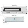Mag Lock 1200LBS Holding Force Electromagnetic Commercial Lock 12V LED