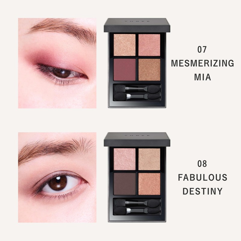 THREE Eye Color Star Gaging Eye Shadow Quad 04 MON