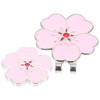 TEHAUX 2pcs Golfs Hat Clip Marker Adornment for Golfing Supply