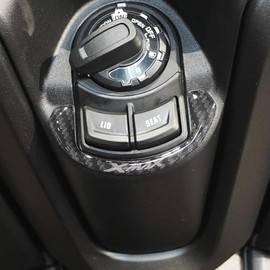labelbike - 3D Sticker Motorcycle Ignition Key Area Protection and Decoration in Resin Compatible with Yamaha Xmax 125-300 2023