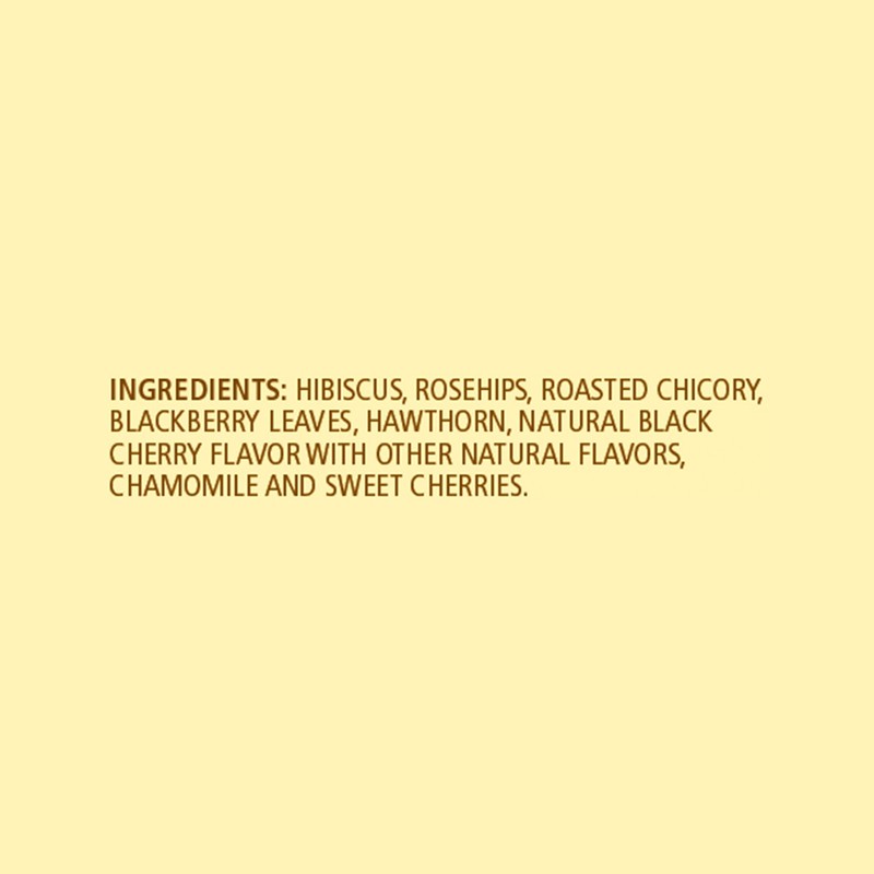 Celestial Seasonings Black Cherry Berry Herbal Tea, 20 Count