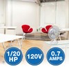 Air King 9106 16-Inch 3-Speed Oscillating Table Fan