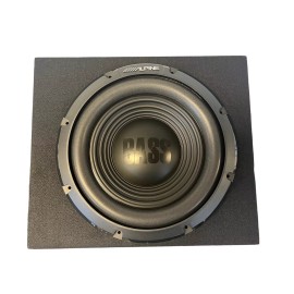 Alpine W12S4 12" 750 Watt 4-Ohm Car Audio Subwoofer + Sealed Sub Box Enclosure