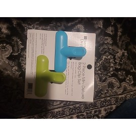 Everyday Living 2-piece Mini Deluxe Bag Clip Set