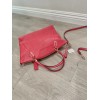 Coach Scarlet Red Leather Satchel – Rare Classic NWT Zip
