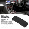Center Console Armrest Cover Black Square 4B0864245AG Replacement for A6