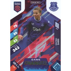 Panini Women's Super League 2025 Veatriki Sarri Game Changer Trading Card