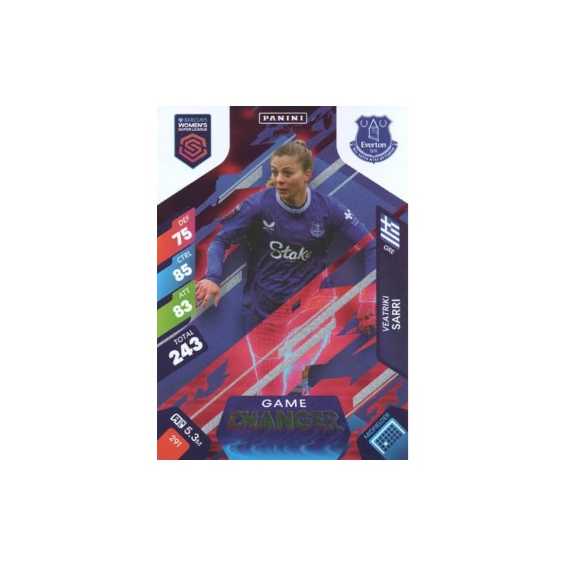Panini Women's Super League 2025 Veatriki Sarri Game Changer Trading