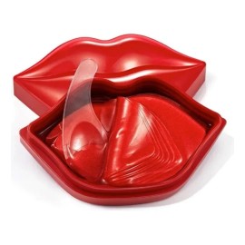 Frasco Con 20 Parches Labios Mascarilla Hidratante Colágeno