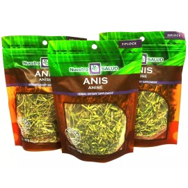Nuestra Salud Anise Tea Anis Herbal Infusion Tea (90g)