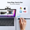 UGREEN Webcam for PC, Full HD 1080P/30fps Webcam for Laptop,