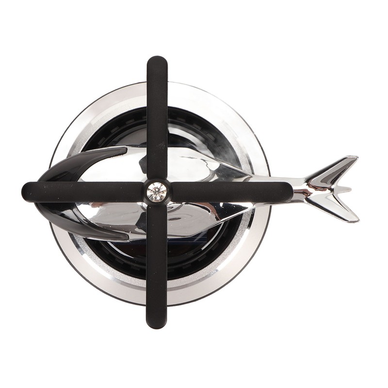Car Air Fresheners with Solar Rotating Relieve Stress Purifie Odors