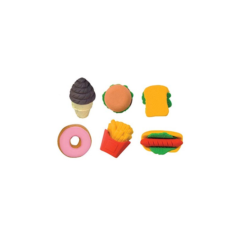 Raymond Geddes Snack Attack 3D Scented Eraser Display, 36 Pack