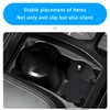 CGEAMDY 4 Stück Auto Getränkehalter Insert Matte, Auto Getränkehalter Anti-Rutsch