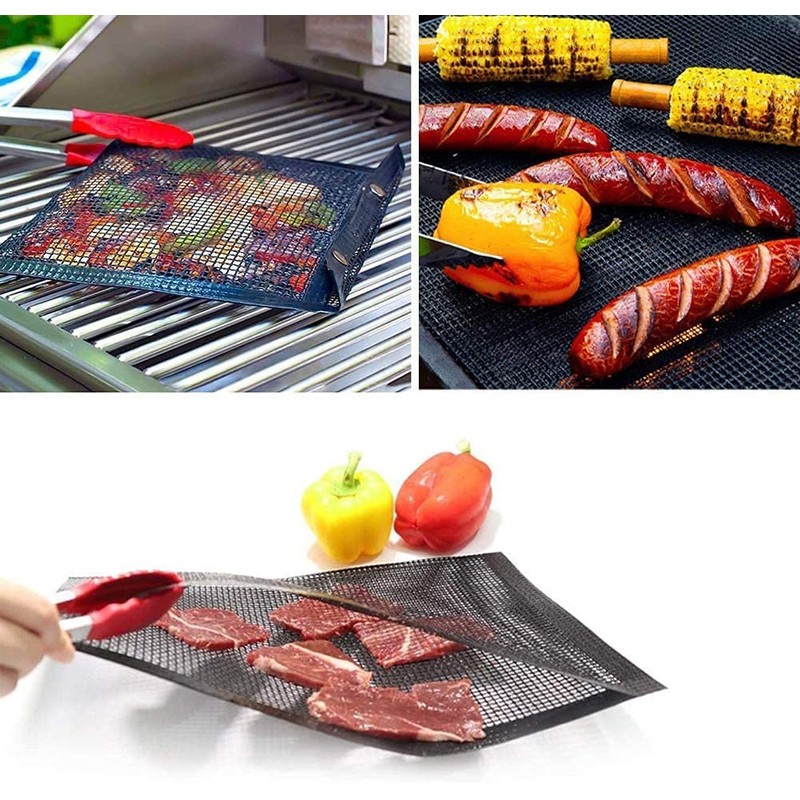 Tiardey 2 x 8.6 x 10.6 inch grill mesh bag,