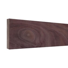 0.5 in. D x 1.5 in. W x 24 in. L Unfinished Natural Walnut Wood Board