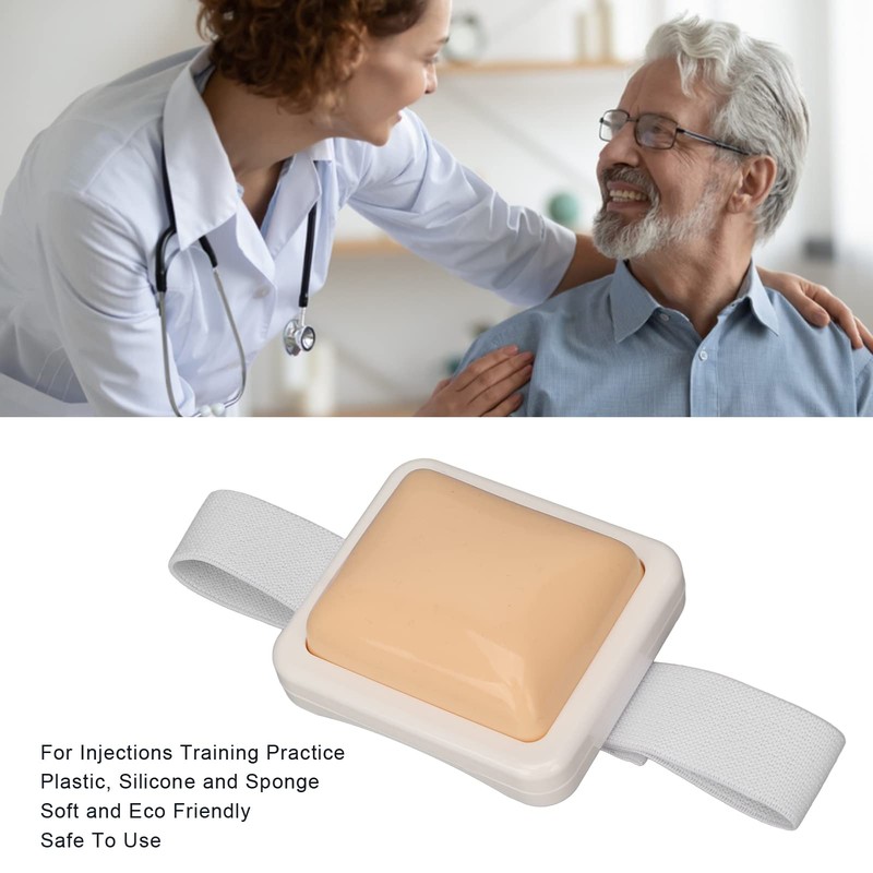 Injection Training Pad for Nurse, Injection Practice Medical Injection Training