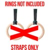 FringeSport Gymnastic Ring Straps (Pair) / Fixed Length/Roughly 2ft Hanging