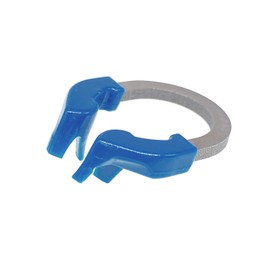 LA MIERE Narrow Dental Sectional Matrix Ring Clamp Spring Clip, Autoclavable Nickel Titanium Orthodontic Clamp Rings, Sectional Contoured (R6 Green 1PCS)