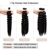 Deep Wave I Tip Hair Extensions Human Hair Extensions Natural